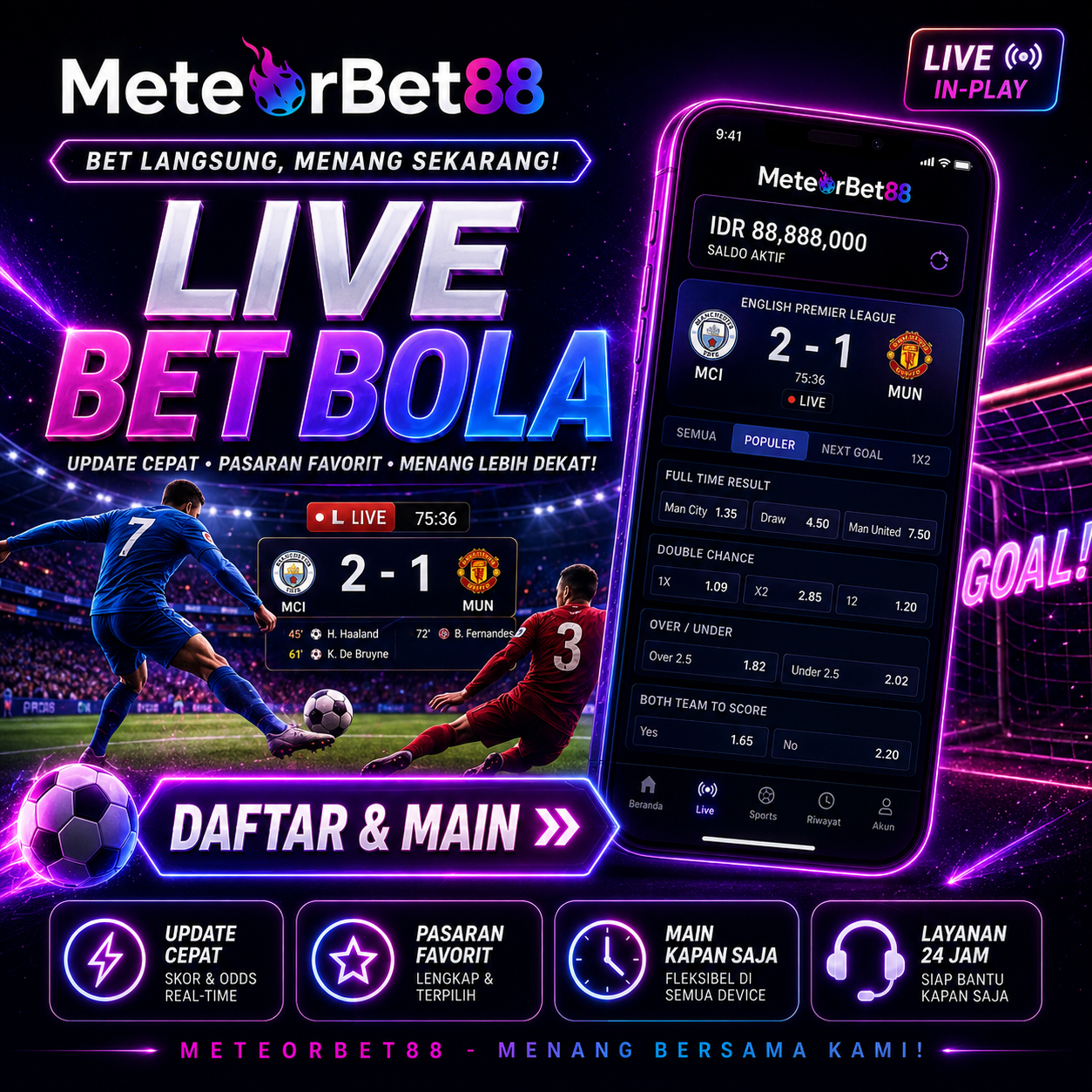 Bola online Meteorbet88